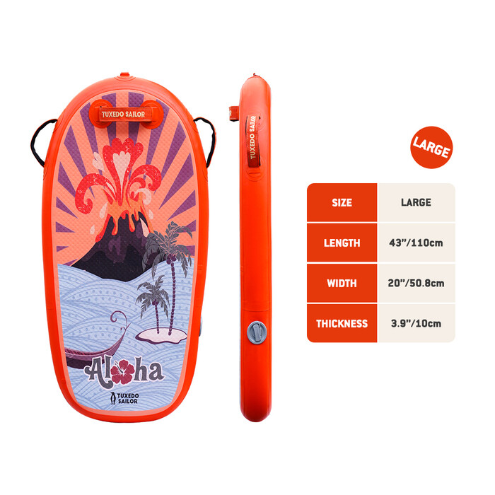 Tavola da paddle gonfiabile per bambini Bodyboard - Arancione