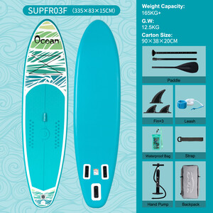 Tavola da surf gonfiabile Paddle Board 11' - Oceano Blu Cielo