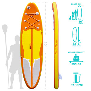 Tavola da surf gonfiabile Paddle Board 11' - Arancione