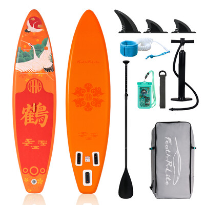 Tavola da surf gonfiabile Paddle Board 11' - Gru Arancione